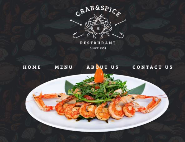 Restaurant Website Sample